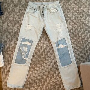 Carmar denim ripped jeans women’s size 28